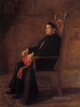 セバスティアーノ・マルティネッリ枢機卿の肖像 リアリズム肖像画 トーマス・イーキンス